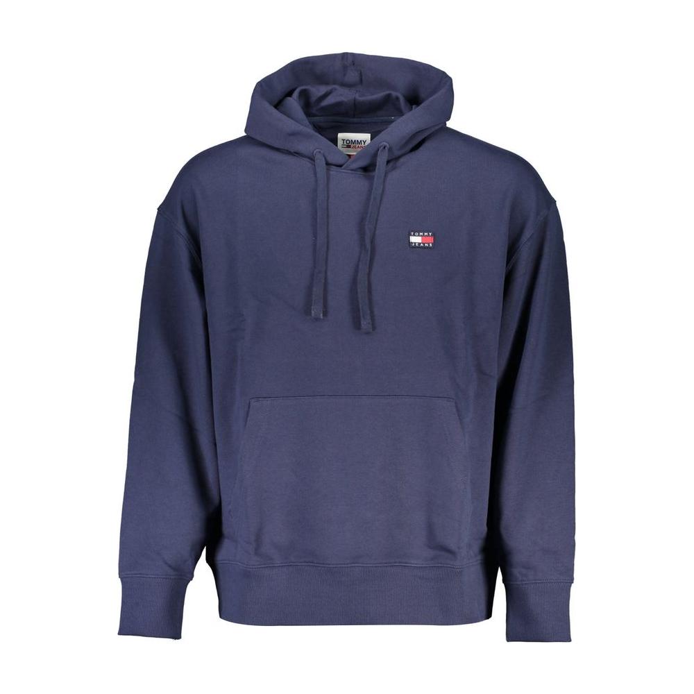 Tommy Hilfiger Blue Cotton Men Sweater Tommy Hilfiger Dark Slate Gray