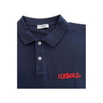 Iceberg Blue Cotton Men's Polo Shirt IC-24792-S