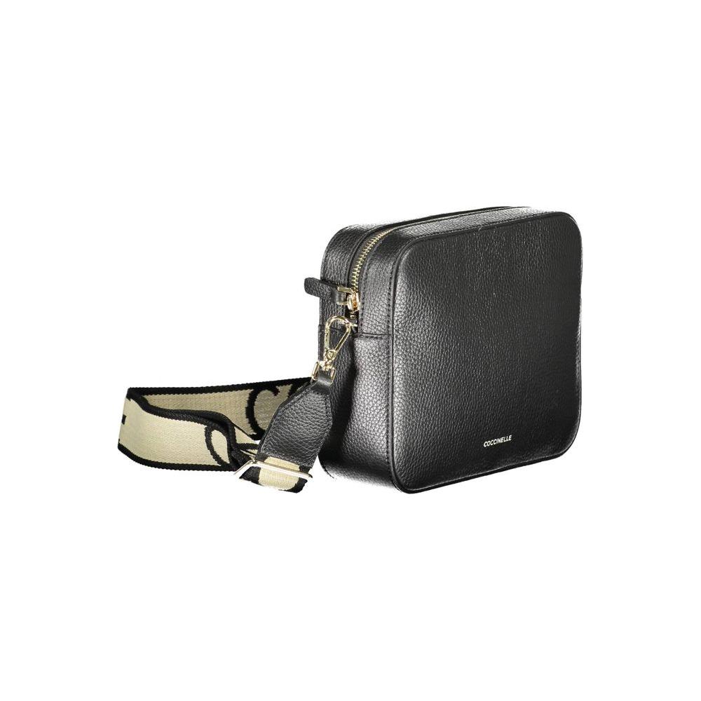 Coccinelle Black Leather Women Handbag Coccinelle Dark Slate Gray
