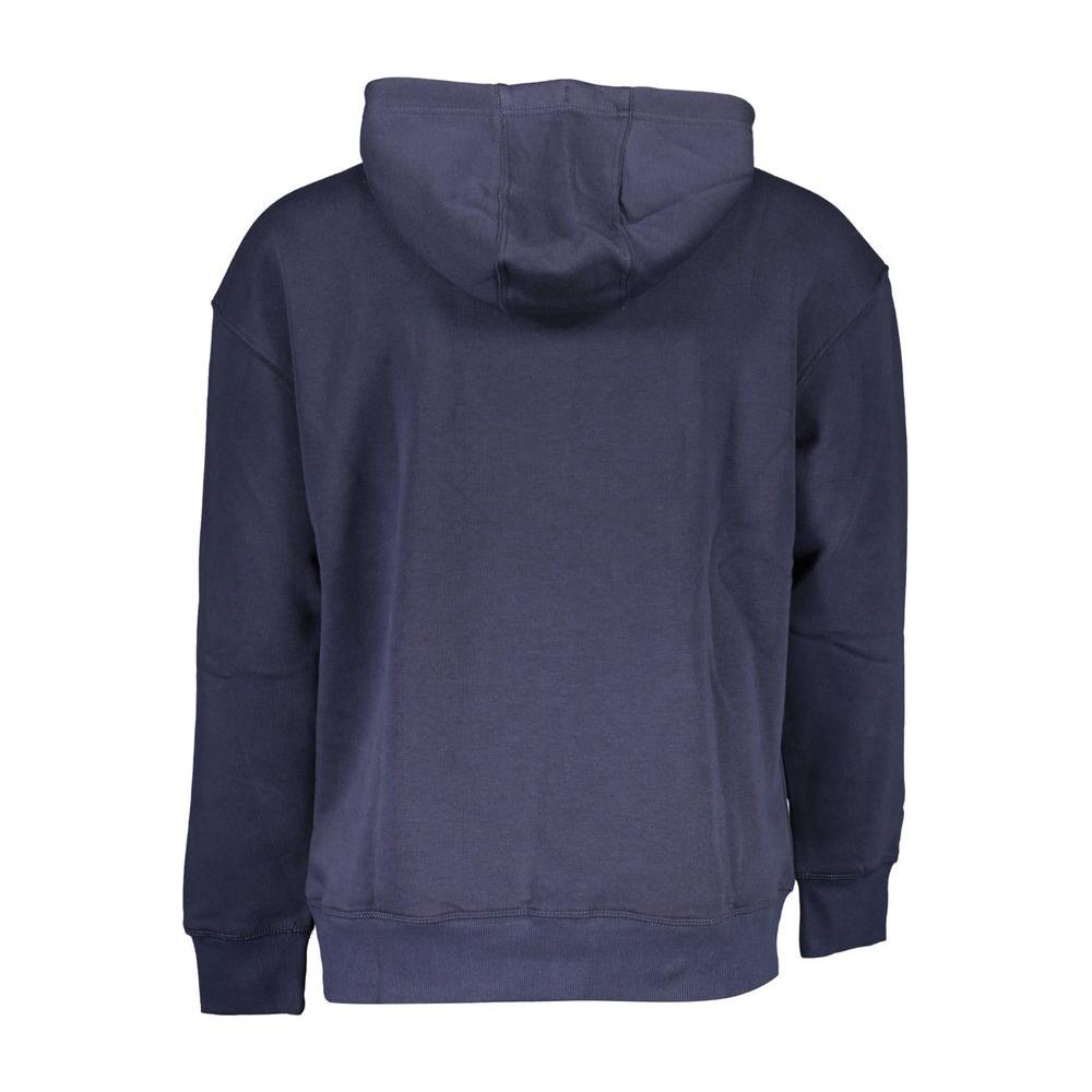 Tommy Hilfiger Blue Cotton Men Sweater Tommy Hilfiger Dark Slate Gray