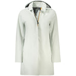 K-WAY Green Polyester Women Coat KW-34216-L