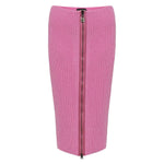 Tom Ford Pink Wool Midi TO-8880675-XS