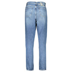 Calvin Klein Blue Cotton Women's Jeans