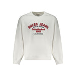 Guess Jeans White Cotton Men Sweater