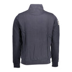 U.S. POLO ASSN. Blue Cotton Men Sweater US-16918-XXL