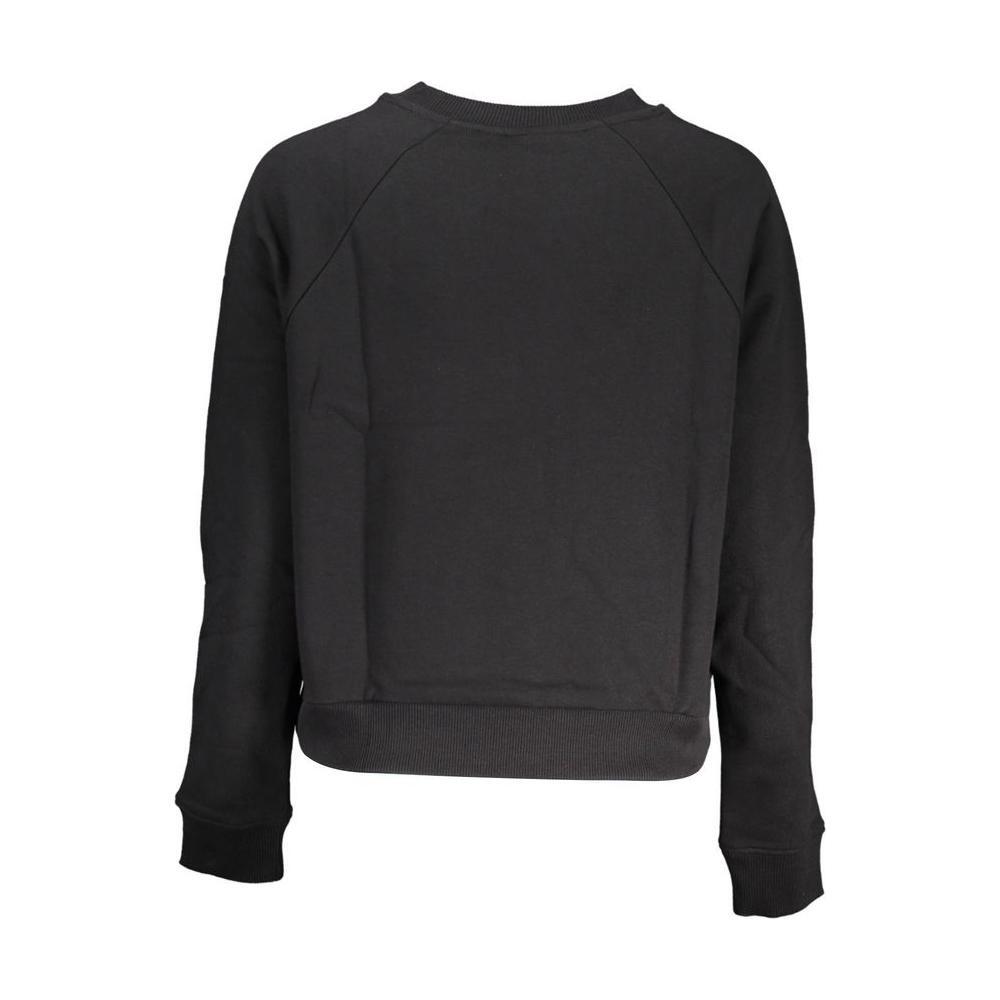 Vans Black Cotton Women Sweater VA-19358-XS