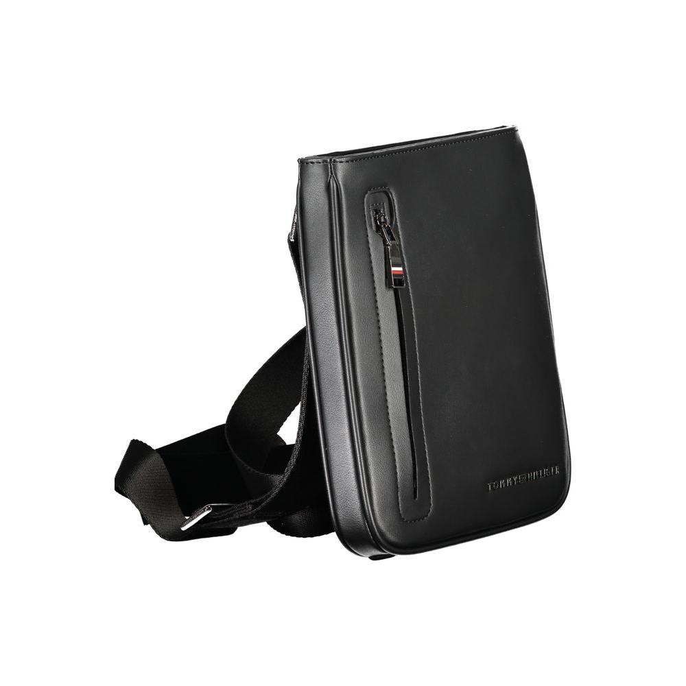 Tommy Hilfiger Black Polyethylene Shoulder Bag Tommy Hilfiger Dark Slate Gray