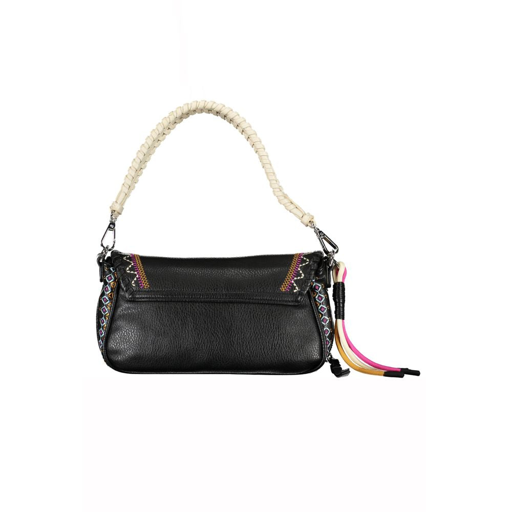 Desigual Black Polyethylene Handbag Desigual Dark Slate Gray