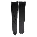 Dolce & Gabbana Black Viscose Stretch Over Calf Stockings Socks SCS2264-S