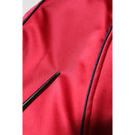 Dolce & Gabbana Red Floral Patch Full Zip Men Bomber Jacket JKT41417-54