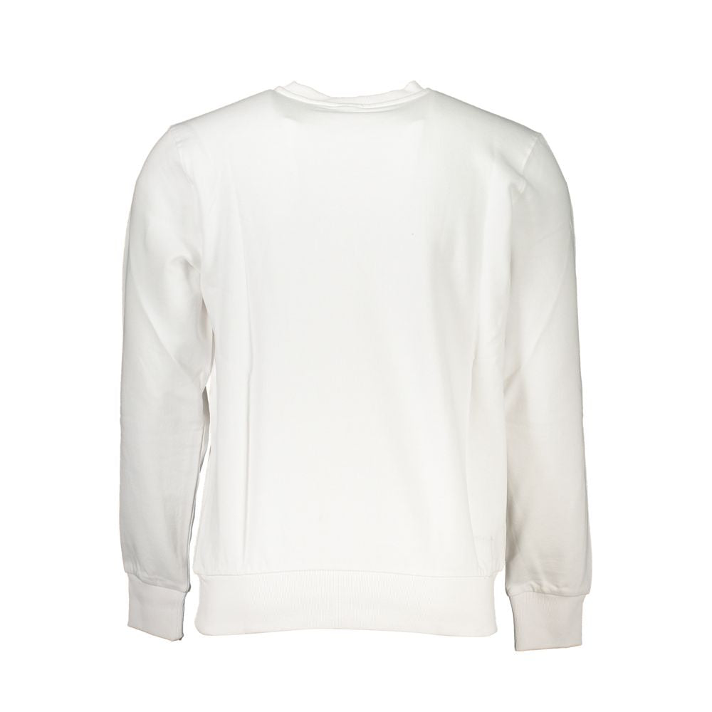 North Sails White Cotton Sweater North Sails Beige