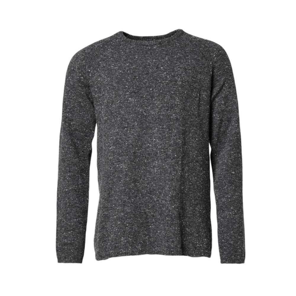 Dolce & Gabbana Gray Wool Knitted Round Neck Pullover Sweater THS90417-54