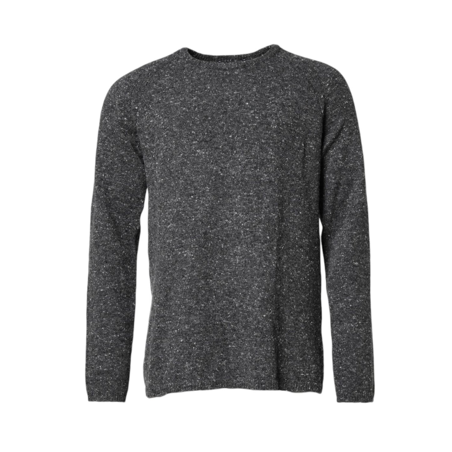 Dolce & Gabbana Gray Wool Knitted Round Neck Pullover Sweater THS90417-54