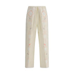 Forte_Forte Embroidered linen Pants FO-13832MYPANTSF47M0010-0/XS