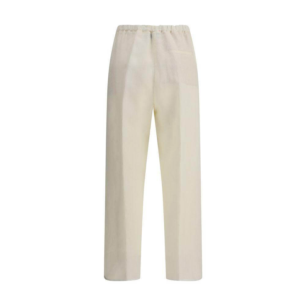 Forte_Forte Embroidered linen Pants FO-13832MYPANTSF47M0010-0/XS