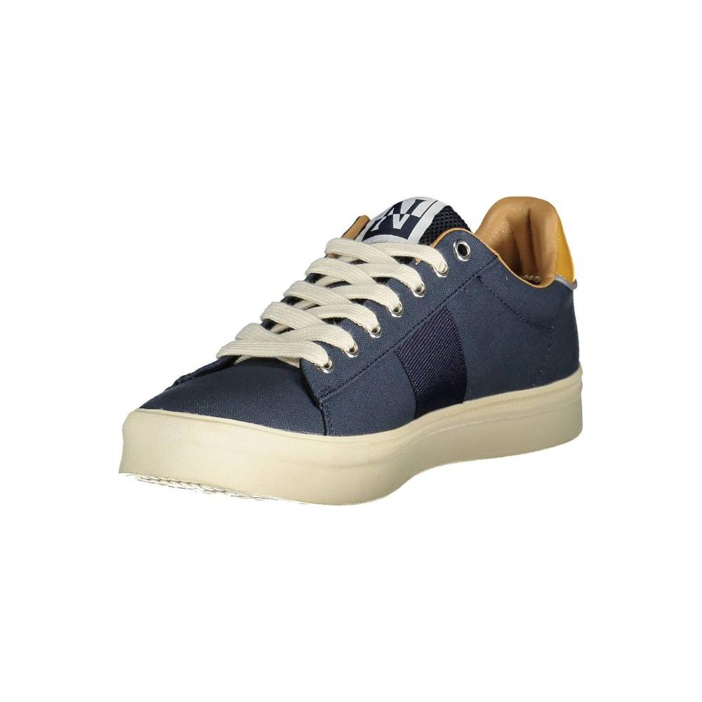Napapijri Blue Polyester Men Sneaker