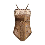 Zimmermann Lucky one-piece Swimsuit ZI-4619WSS252CHCBAN-1