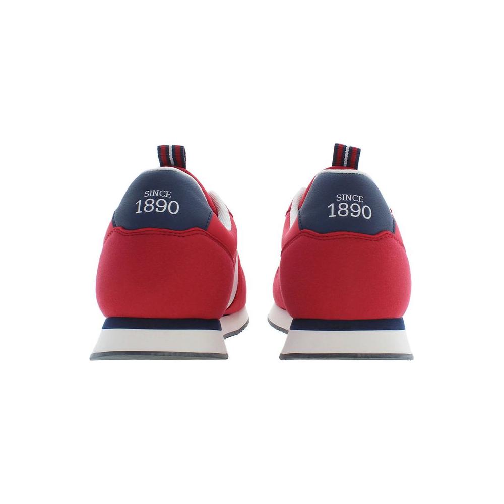 U.S. POLO ASSN. Red Polyester Men Sneaker