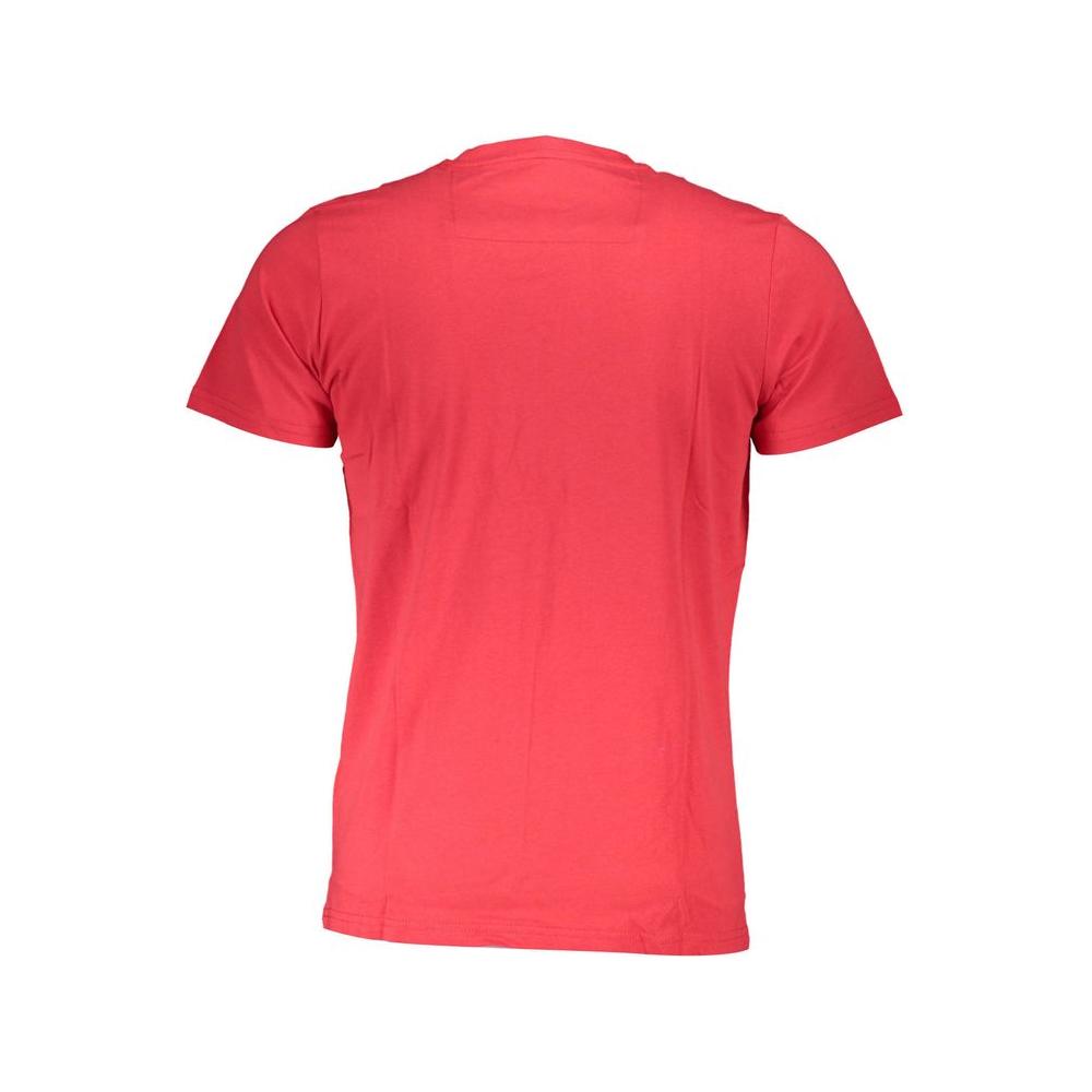 Cavalli Class Red Cotton T-Shirt