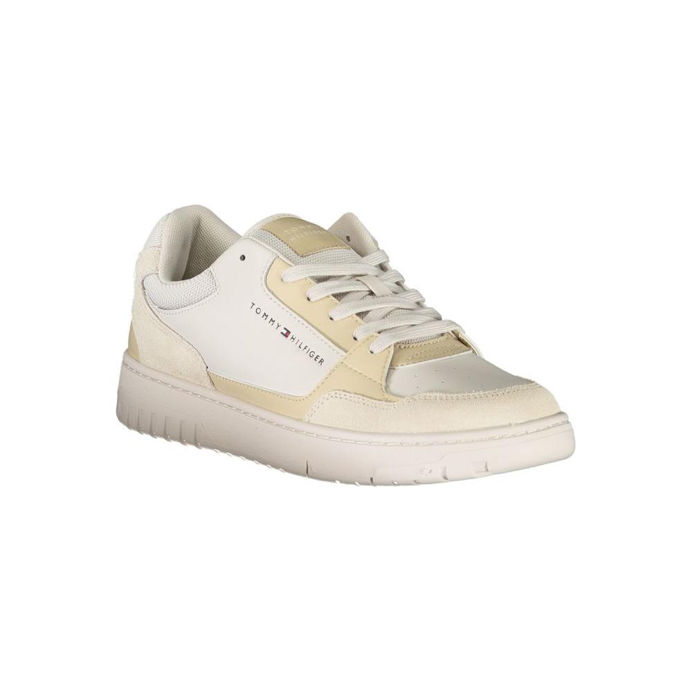 Tommy Hilfiger Beige Polyethylene Men Sneaker