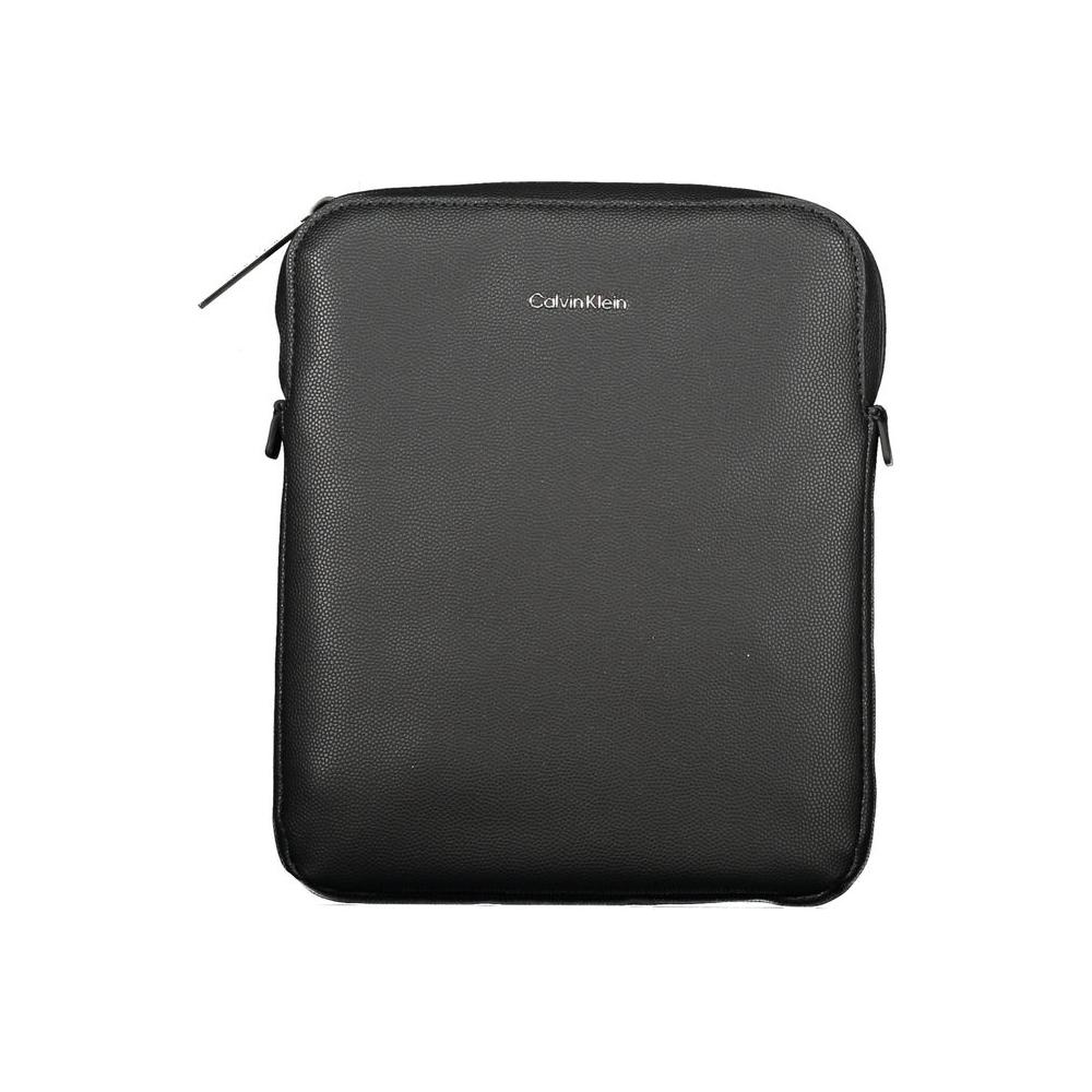 Calvin Klein Black Polyester Men Shoulder Bag