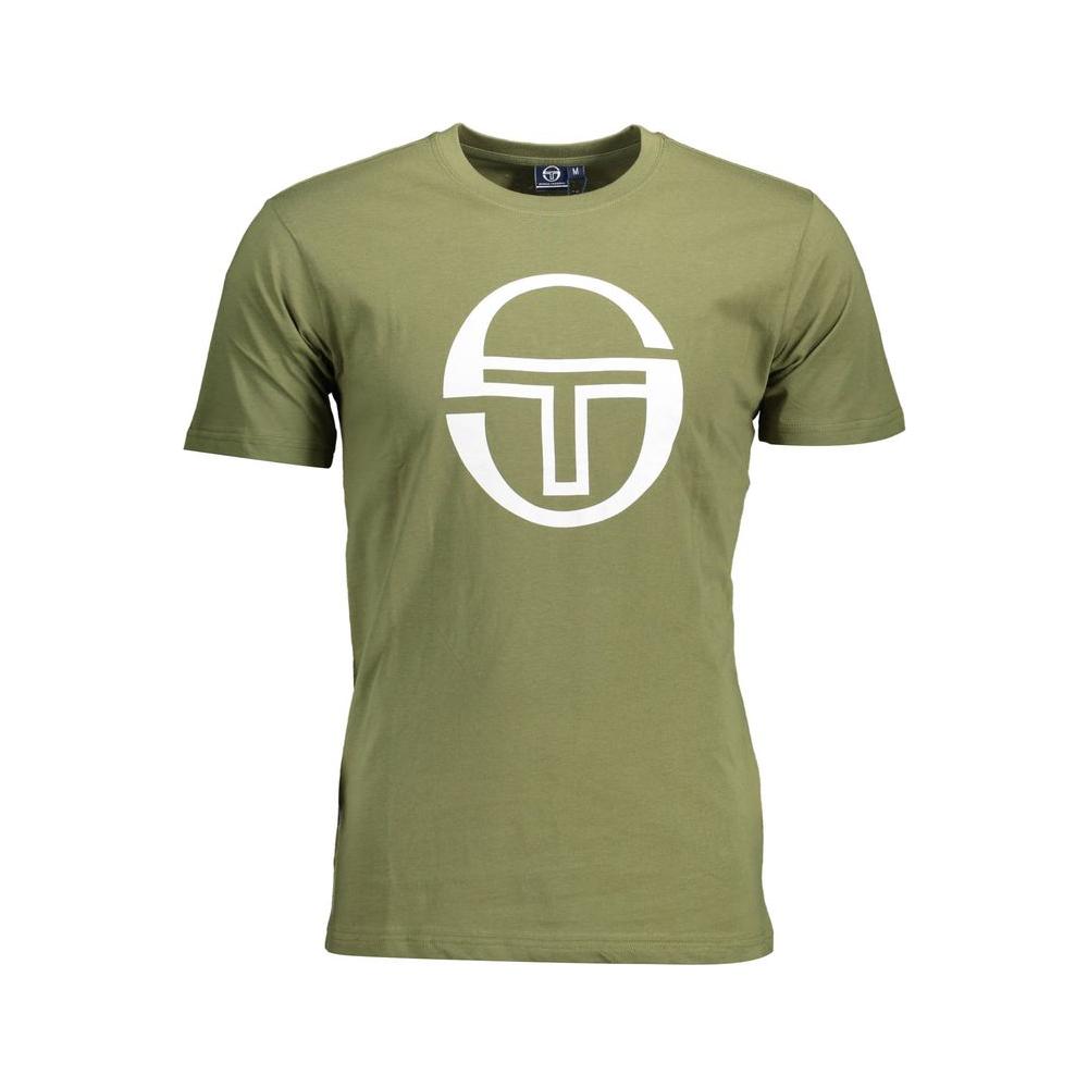 Sergio Tacchini Green Cotton T-Shirt
