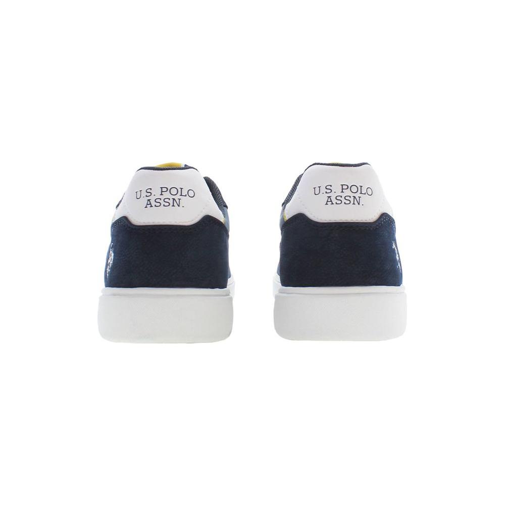 U.S. POLO ASSN. Blue Polyester Men Sneaker