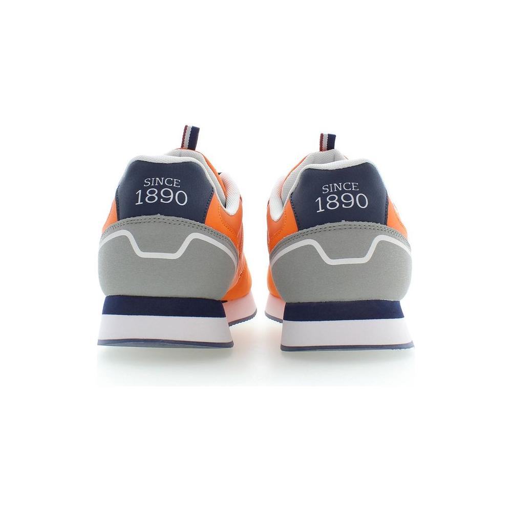 U.S. POLO ASSN. Orange Polyester Men Sneaker