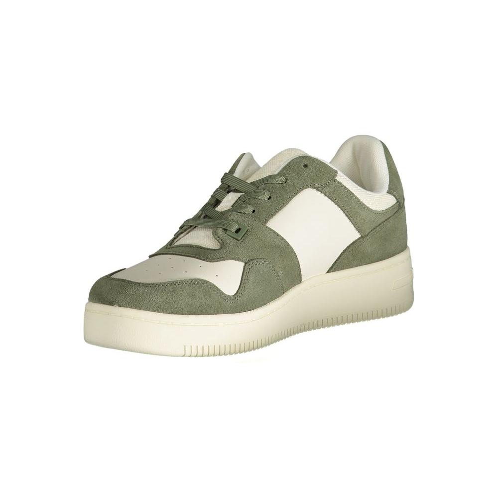 Tommy Hilfiger Green Polyester Sneaker