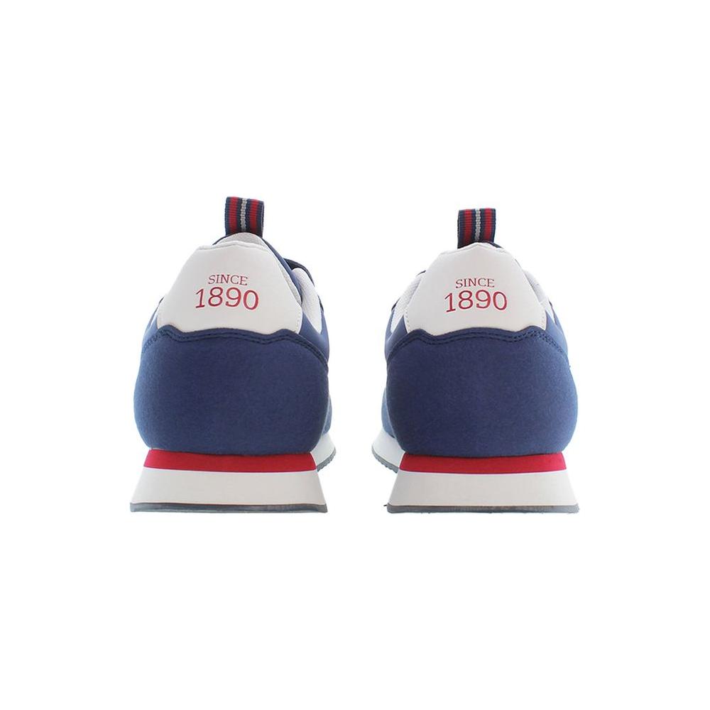 U.S. POLO ASSN. Blue Polyester Sneaker