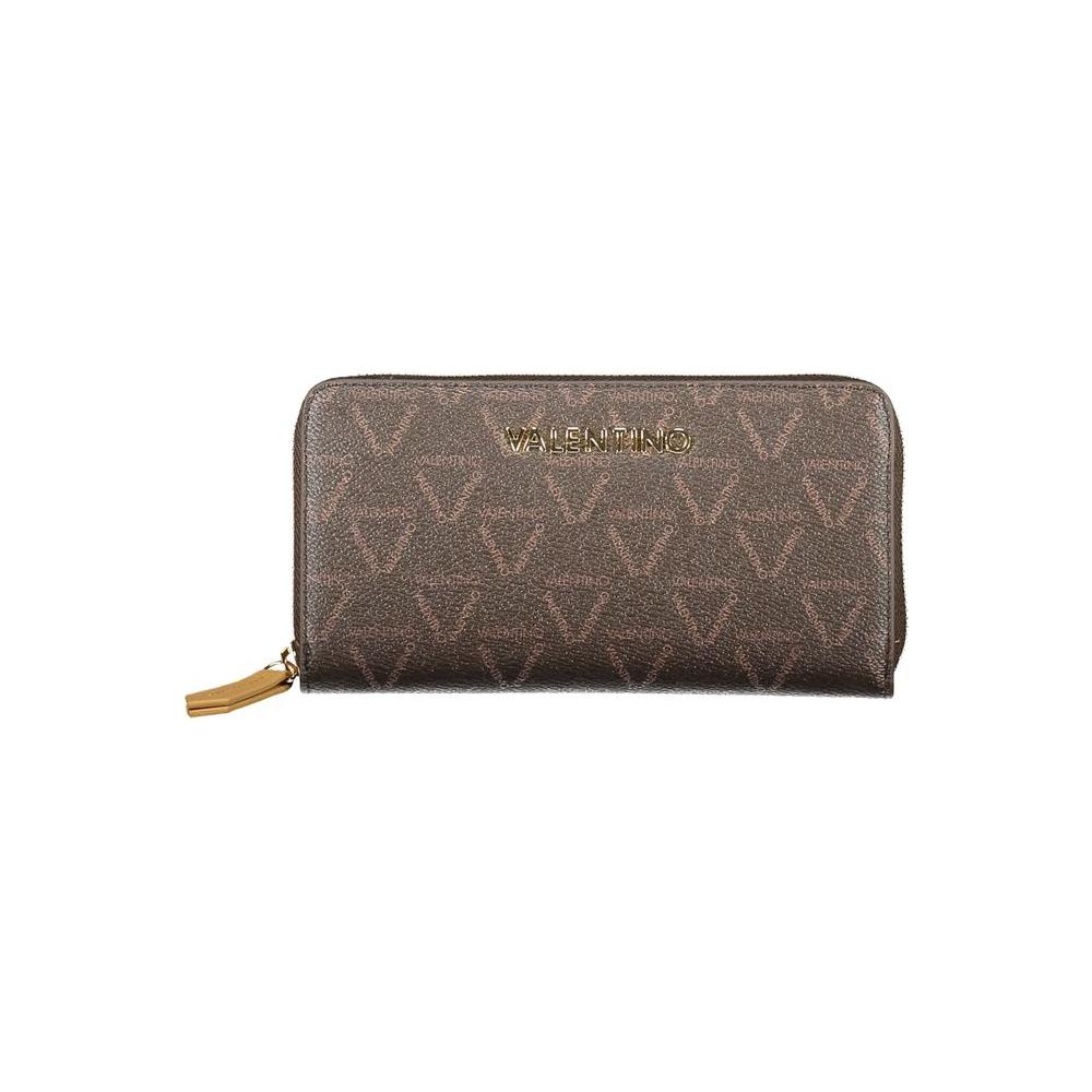 Valentino Bags Brown Polyethylene Women Wallet