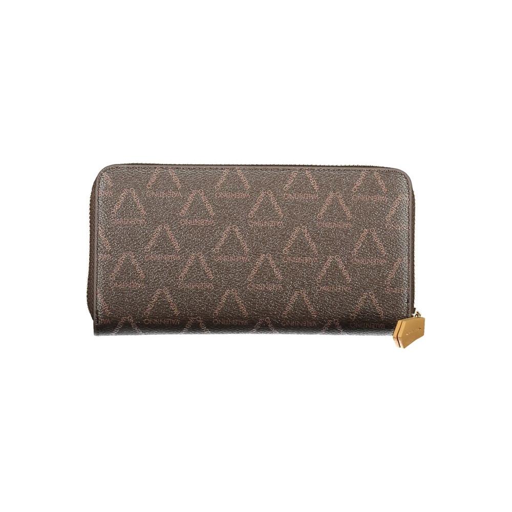 Valentino Bags Brown Polyethylene Women Wallet