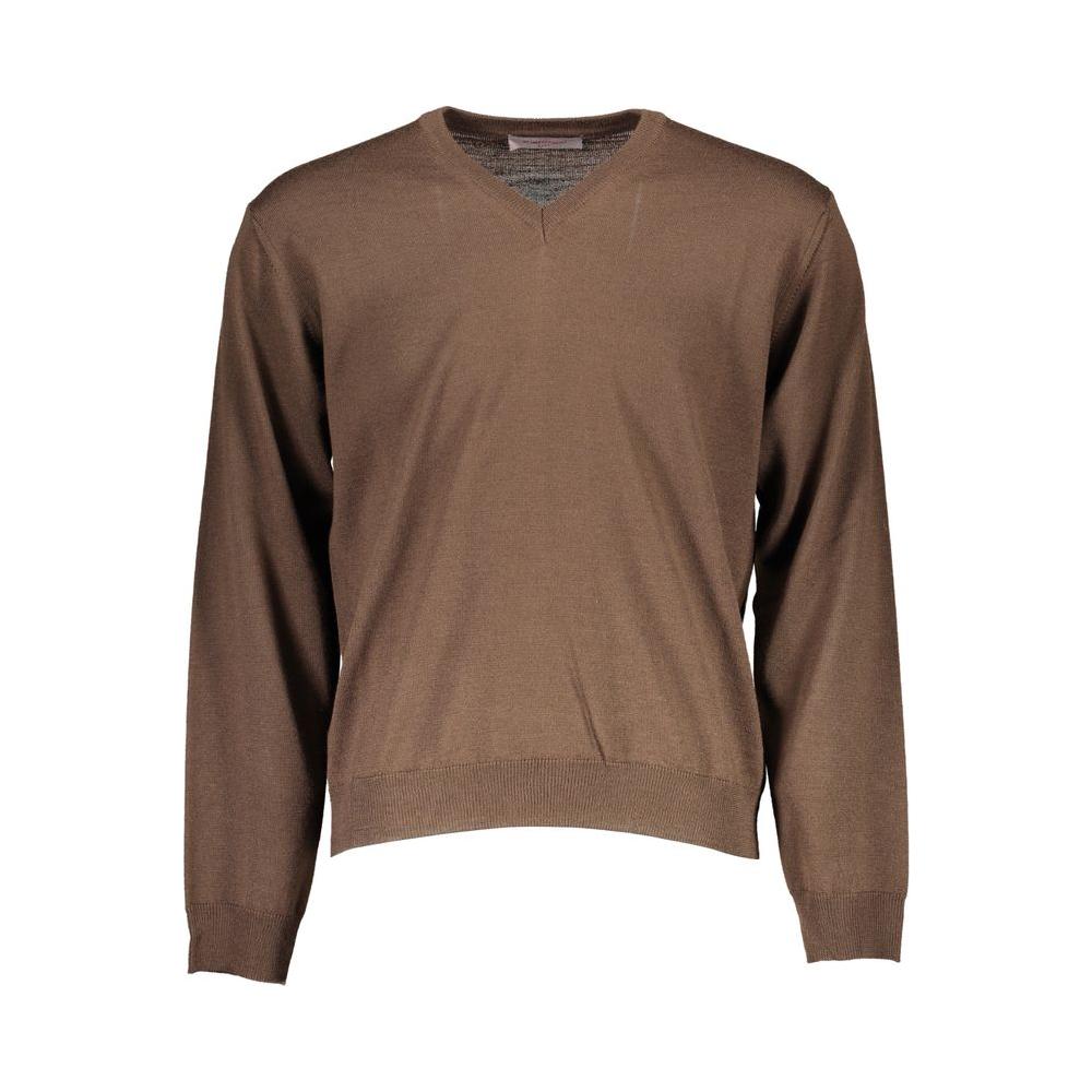 Romeo Gigli Brown Wool Sweater