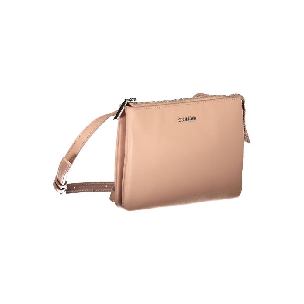 Calvin Klein Pink Polyester Women Handbag