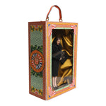 Dolce & Gabbana Black Dress Ceramic Porcelain Fashion Leather Sicily Dolls SMY11081