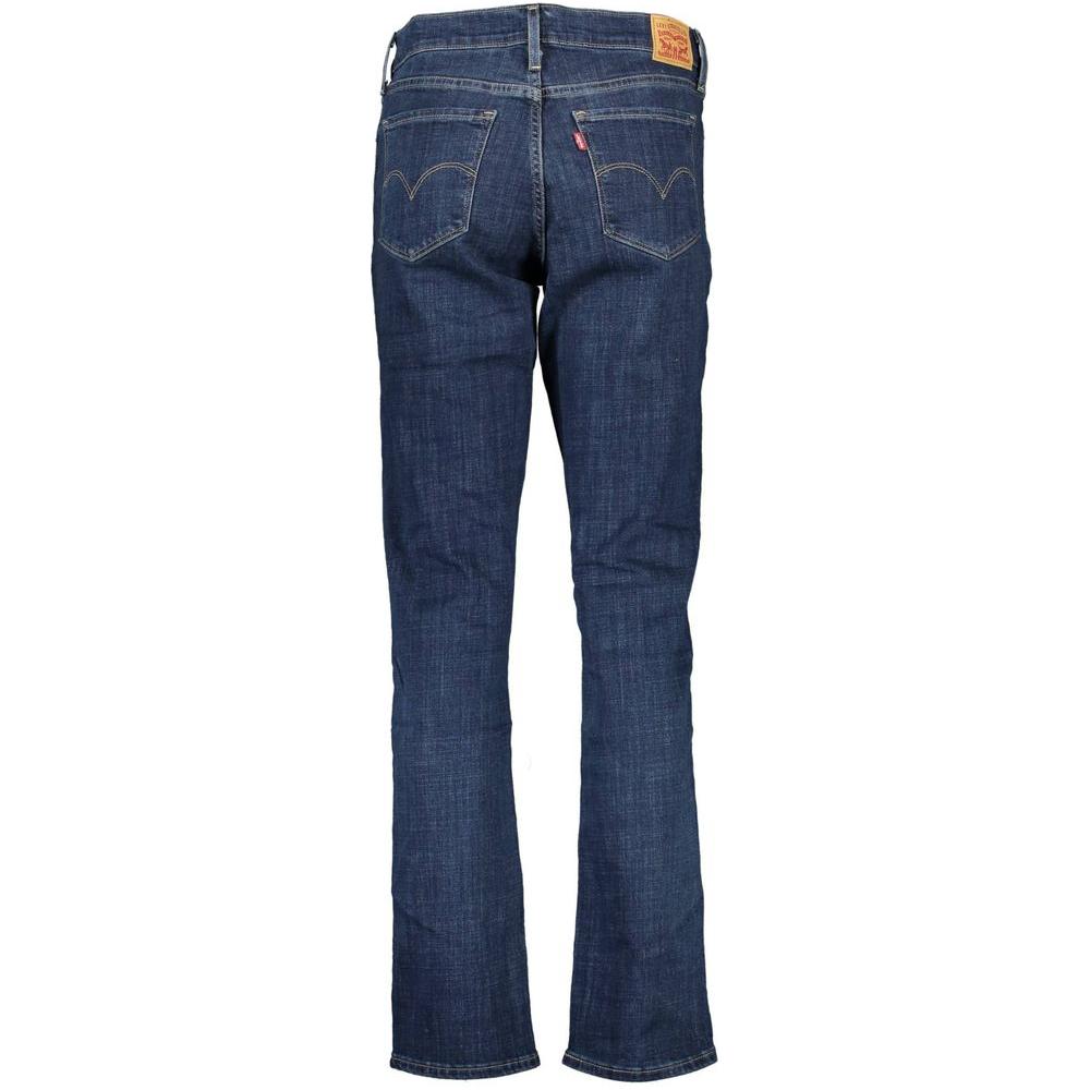 Levi's Blue Cotton Women Jean