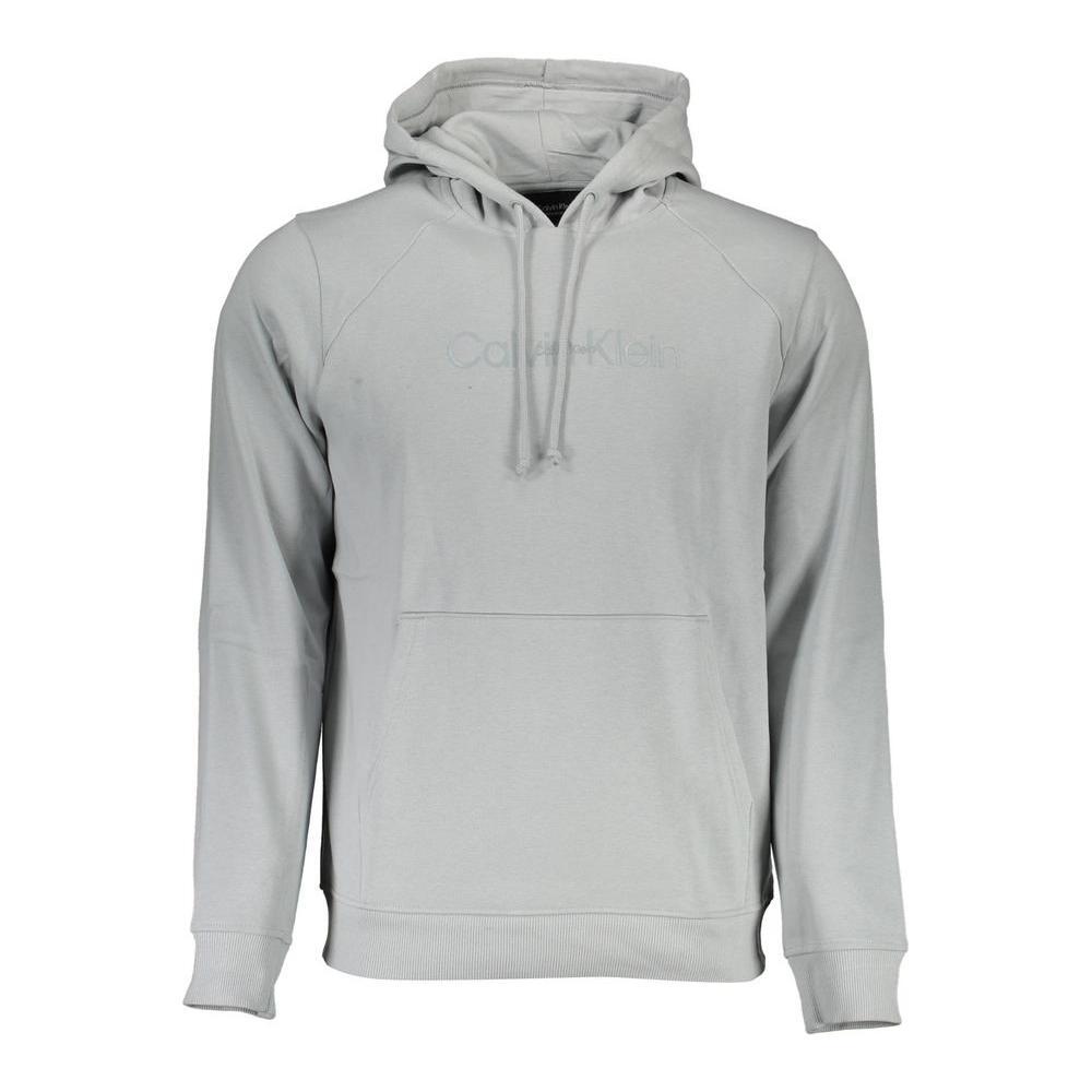 Calvin Klein Gray Cotton Men Sweater CA-16740-L