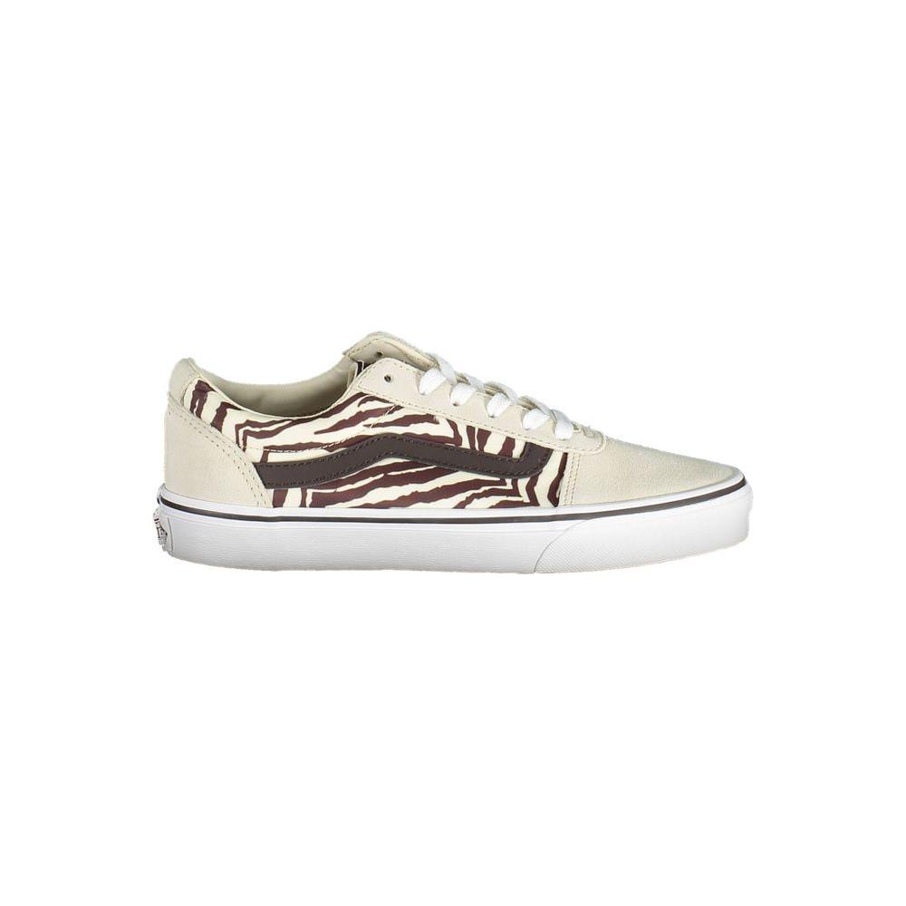 Vans Beige Leather Women Sneaker