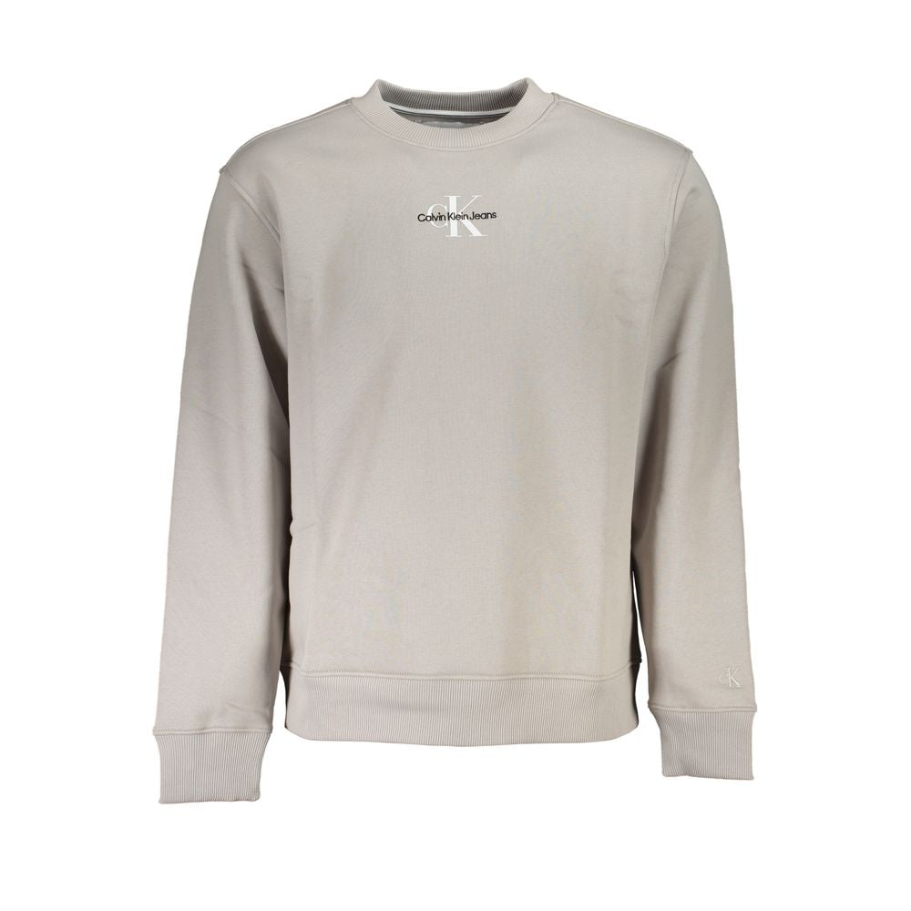 Calvin Klein Elegant Crew Neck Fleece Sweatshirt CA-24854-M
