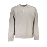 Calvin Klein Elegant Crew Neck Fleece Sweatshirt CA-24854-M