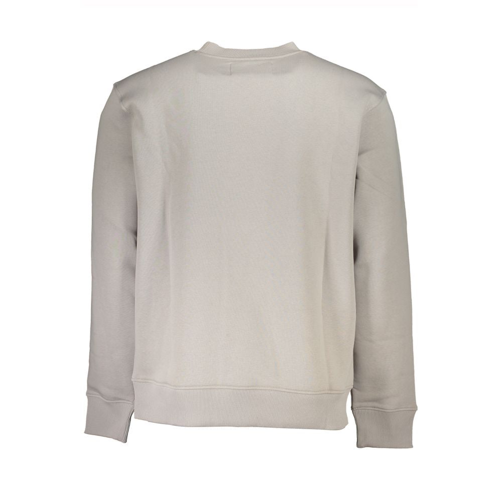 Calvin Klein Elegant Crew Neck Fleece Sweatshirt CA-24854-M