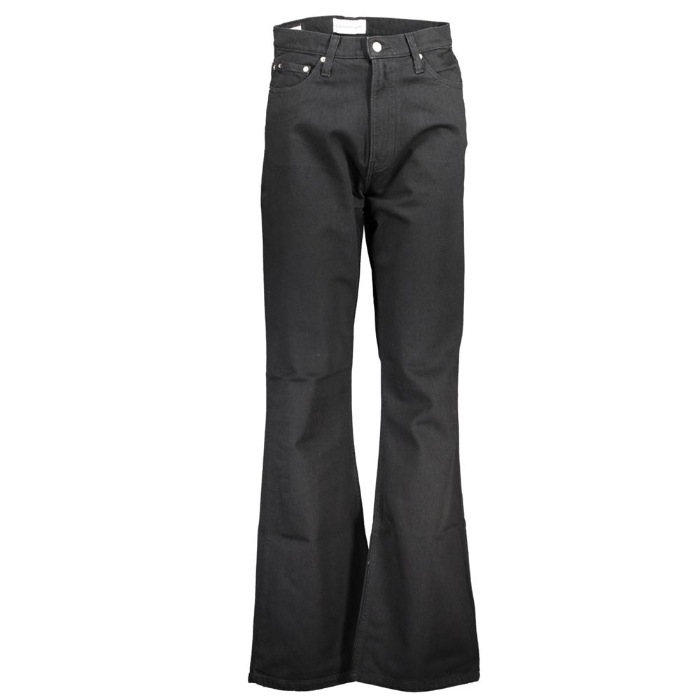 Calvin Klein Sleek Black Organic Bootcut Denim CA-25487-W31 | L32