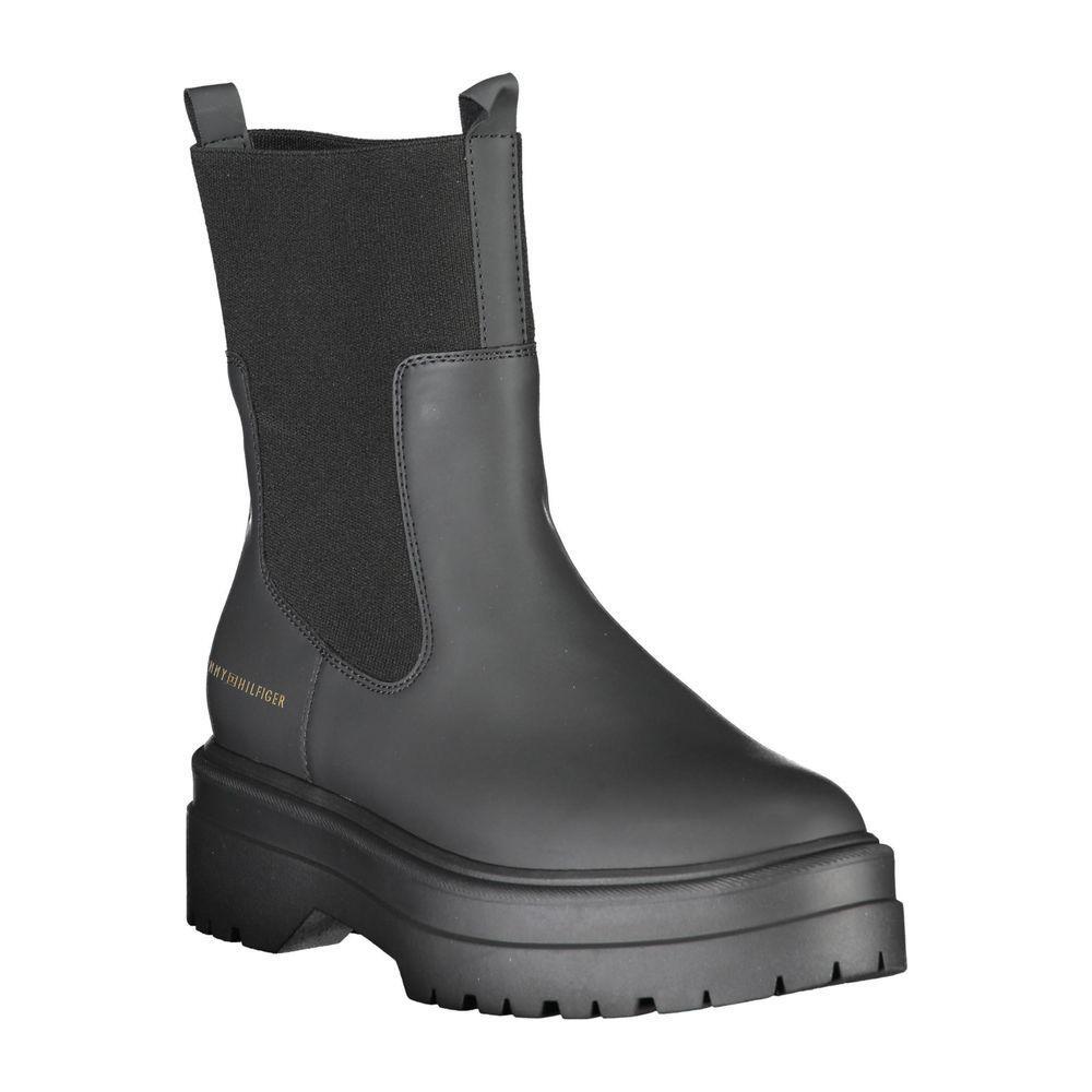Tommy Hilfiger Elegant Ankle Boot with Contrast Details TO-26202-EU40/US10