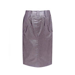 Tom Ford Purple Polyamide Skirt TO-931120051588-IT40|S