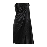 Dolce & Gabbana Black Strapless Sheath A-line Mini Dress