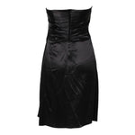 Dolce & Gabbana Black Strapless Sheath A-line Mini Dress
