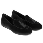 Charles Philip Black Velvet Loafer CH-15387-EU40/US7