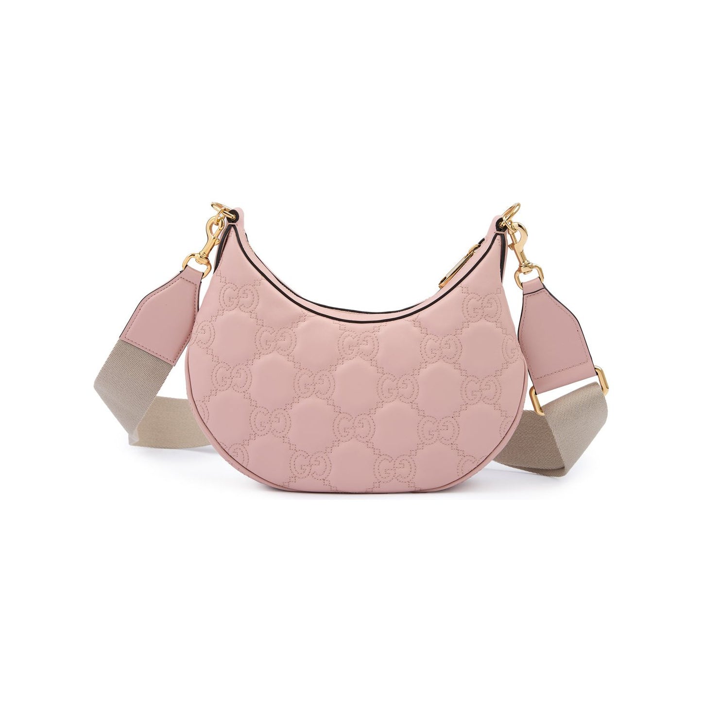 Gucci Light Pink Leather Shoulder Bag