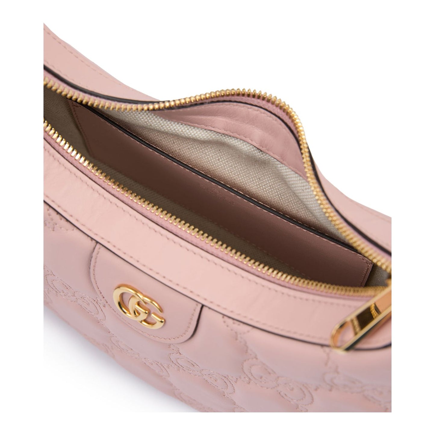 Gucci Light Pink Leather Shoulder Bag