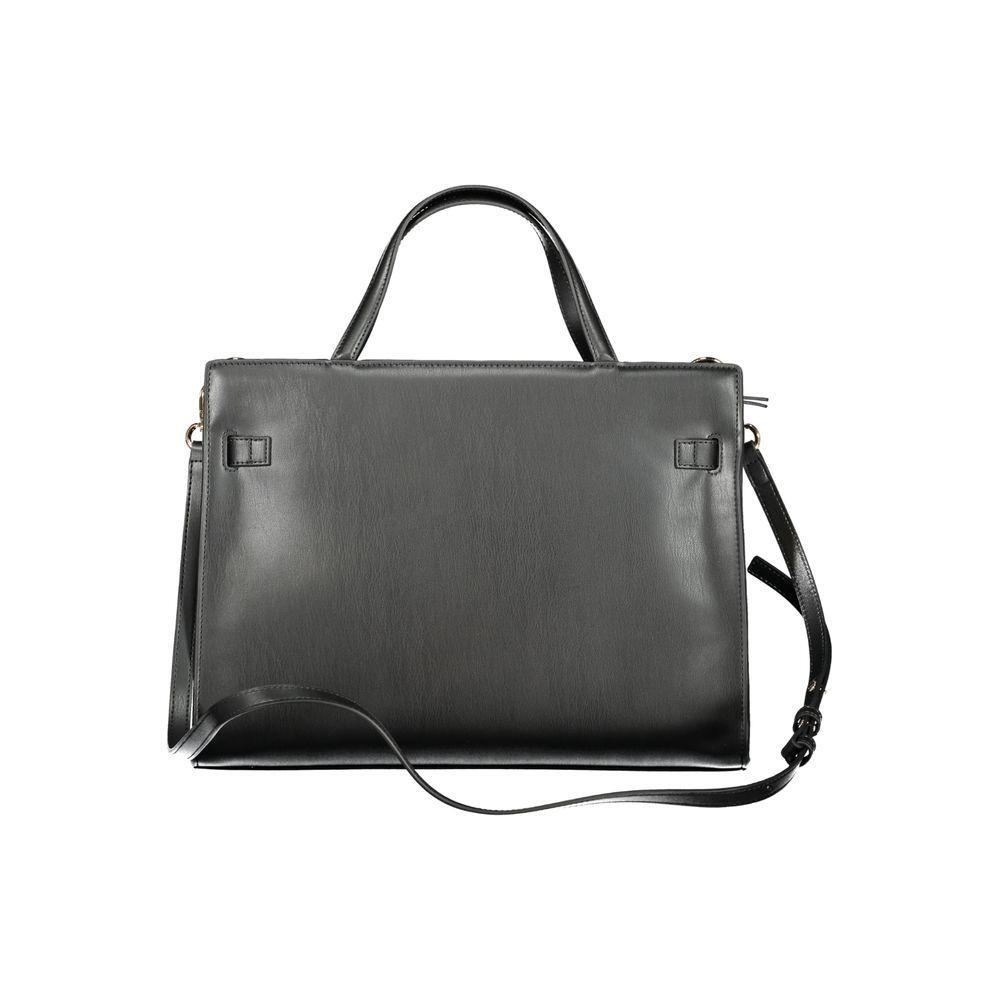 Tommy Hilfiger Black Polyethylene Women Handbag TO-36338